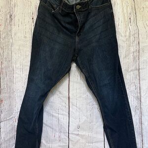 Ava & Viv High Rise Skinny Jeans in Dark Blue